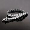 5mm S925 Silver Moissanite Tennis Bracelet | Elegant Ice Jewelry