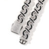 12mm Cuban Link Infinity Bracelet for Stylish Men & Women