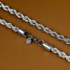 “Durable 6mm Stainless Steel Rope Chain – Heavy-Duty Jewelry Accessory”