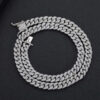 “Luxurious 8mm Yellow Gold Moissanite Cuban Link Bracelet – Elegant Style & Durability”