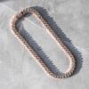 12mm Rose Gold Miami Cuban Chain with Moissanite Diamonds – Luxury Jewelry