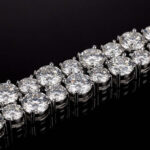 “Sparkling Moissanite Tennis Chain – 6mm x 5mm Mixed Brilliance”