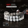 Stunning 5 Carat 3mm VVS1 Moissanite Tennis Bracelet in White Gold – Luxury Jewelry Accessory