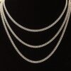 5mm Heavy-Duty Stainless Steel Cuban Link Chain for Men & Women