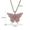 Elegant Butterfly Pendant Necklace for Women – Delicate Silver Jewelry