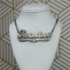 Personalized Double Layer Alphabet Pendants – Custom Name Jewelry