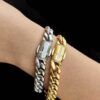 12mm Moissanite Iced Cuban Link Bracelet for Ultimate Sparkle