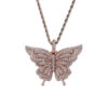 Elegant Butterfly Pendant Necklace for Women – Delicate Silver Jewelry