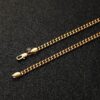 Gold 5mm Stainless Steel Cuban Chain Necklace – Durable & Stylish Jewelry