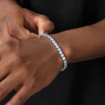 S925 Men’s Moissanite Tennis Bracelet – Elegant & Durable Jewelry