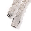 15mm Ice Out Infinity Moissanite Diamond Chain Necklace for Men & Women